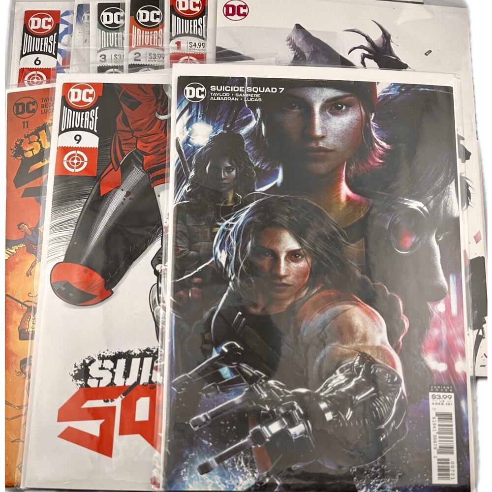 Suicide Squad Lot series 5 2020 w variants 1 2 3 5 6 7 9 11